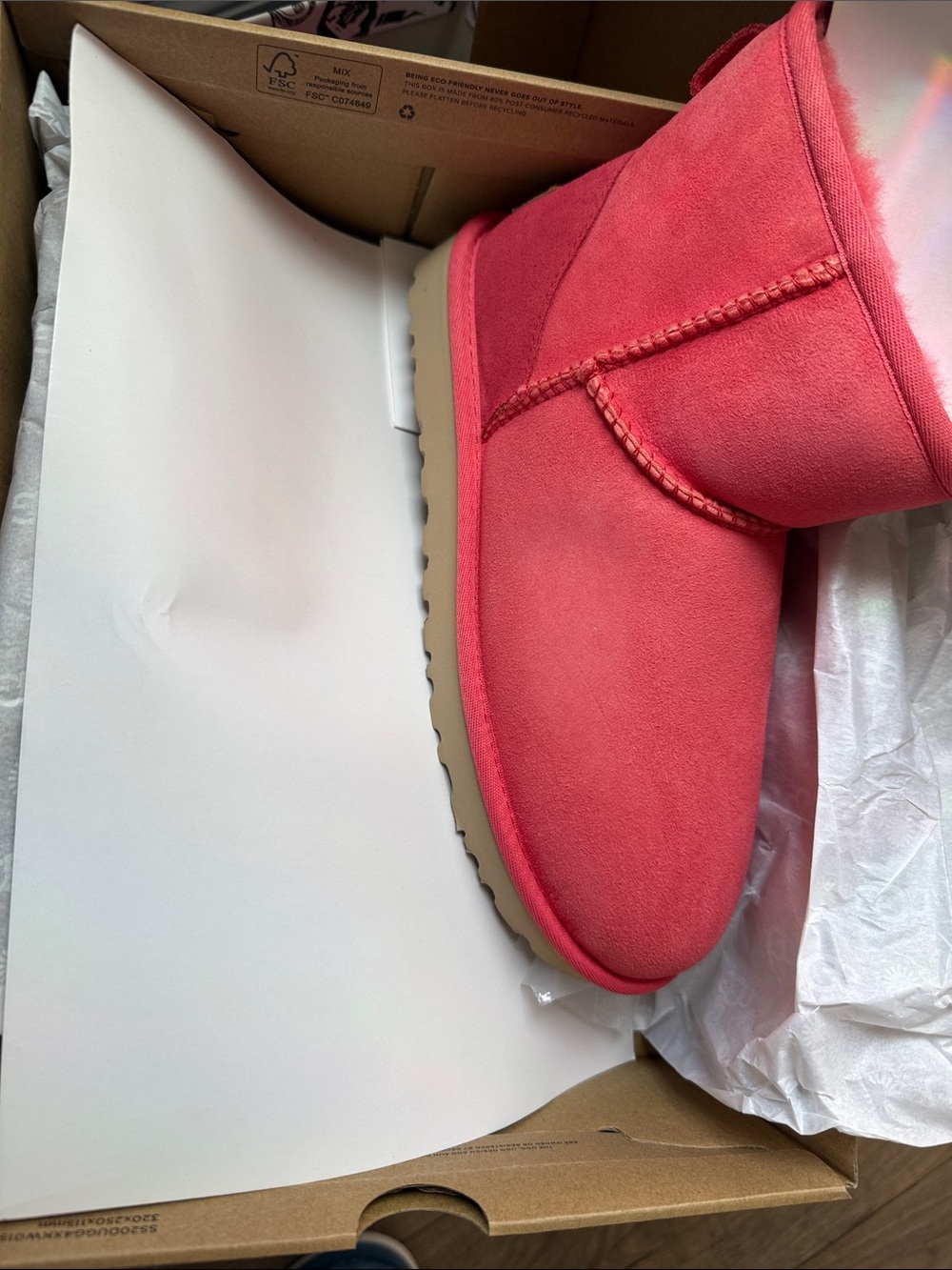 UGG Mini Boot in Coral